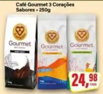 Rede Supermarket Café Gourmet 3 Corações Sabores oferta