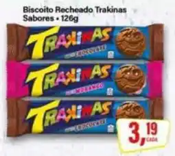 Rede Supermarket Biscoito recheado trakinas oferta