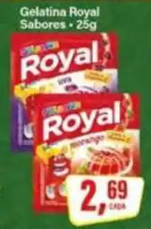 Rede Supermarket Gelatina royal sabores oferta