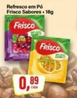 Rede Supermarket Refresco em Pó Frisco Sabores oferta