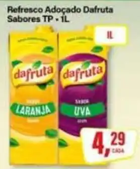 Rede Supermarket Refresco Adocicado Dafruta Sabores TP oferta