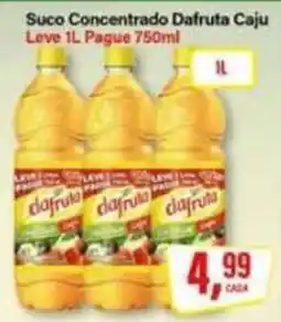 Rede Supermarket Suco concentrado dafruta caju oferta