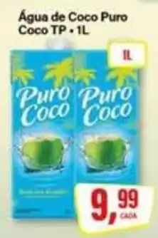Rede Supermarket Água de Coco Puro Coco TP oferta
