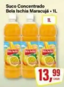 Rede Supermarket Suco Concentrado Bela Ischia Maracujá oferta
