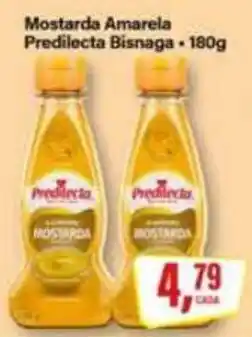 Rede Supermarket Mostarda amarela predilecta bisnaga oferta