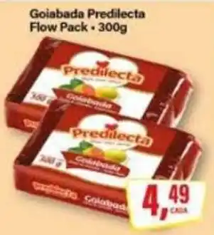 Rede Supermarket Goiabada Predilecta Flow Pack oferta