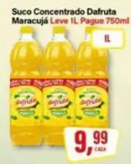 Rede Supermarket Suco Concentrado Dafruta Maracujá oferta