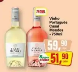 Rede Supermarket Vinho Português Casal Mendes oferta