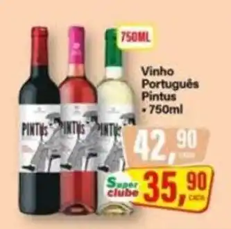 Rede Supermarket Vinho Português Pintus oferta