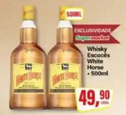 Rede Supermarket Whisky Escocês White Horse oferta