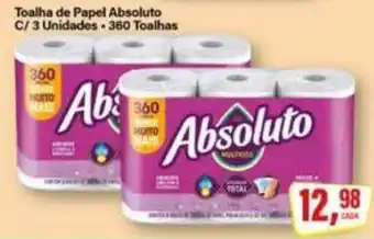 Rede Supermarket Toalha de Papel Absoluto oferta