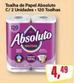 Rede Supermarket Toalha de Papel Absoluto oferta