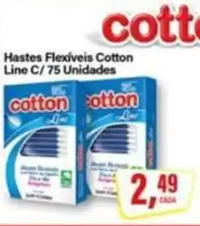 Rede Supermarket Hastes Flexíveis Cotton Line oferta
