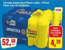Rede Supermarket Cerveja Antarctica Pilsen Latão oferta