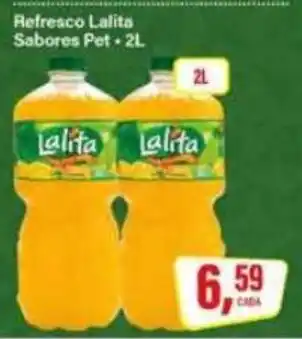 Rede Supermarket Refresco Lalita Sabores Pet oferta