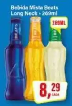 Rede Supermarket Bebida Mista Beats Long Neck oferta