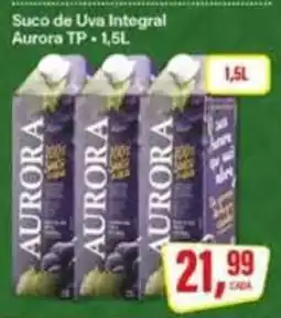 Rede Supermarket Suco de Uva Integral Aurora TP oferta