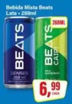 Rede Supermarket Bebida Mista Beats oferta