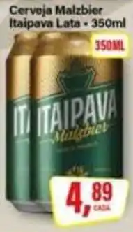 Rede Supermarket Cerveja Malzbier Itaipava Lata oferta