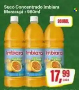 Rede Supermarket Suco Concentrado Imbiara Maracujá oferta