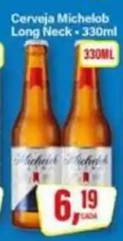 Rede Supermarket Cerveja michelob long neck oferta