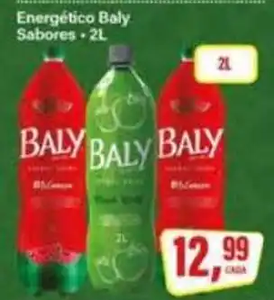 Rede Supermarket Energético Baly Sabores oferta