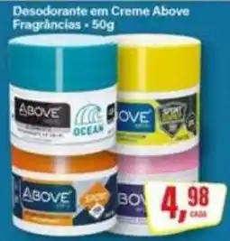 Rede Supermarket Desodorante em Creme Above oferta