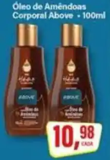 Rede Supermarket Óleo de amêndoas corporal above oferta