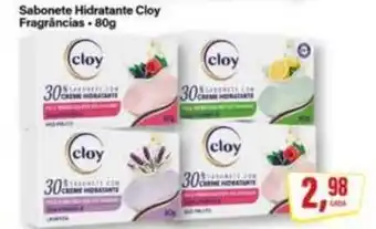 Rede Supermarket Sabonete Hidratante Cloy oferta