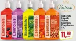 Rede Supermarket Sabonete liquido suissa essentials fragrancias oferta