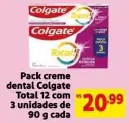 Mercado Extra Creme dental colgate total 12 oferta