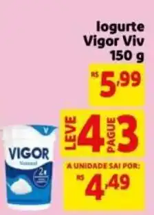 Mercado Extra Iogurte vigor viv oferta