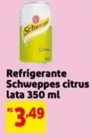 Mercado Extra Refrigerante schweppes citrus oferta