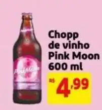 Mercado Extra Chopp de vinho Pink Moon oferta