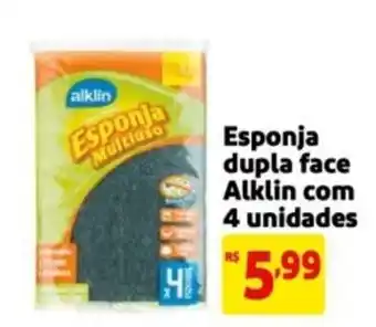 Mercado Extra Esponja dupla face Alklin oferta