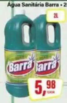 Rede Supermarket Água Sanitária Barra oferta