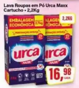 Rede Supermarket Lava Roupas em Pó Urca Maxx oferta