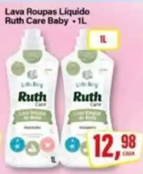 Rede Supermarket Lava Roupas Líquido Ruth Care Baby oferta