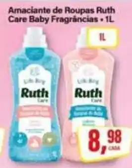 Rede Supermarket Amaciante de Roupas Ruth Care Baby Fragrâncias oferta