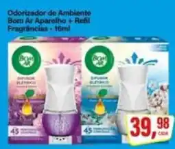 Rede Supermarket Odorizador de Ambiente Bom Ar Aparelho + Refil oferta