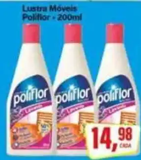 Rede Supermarket Lustra Móveis Poliflor oferta