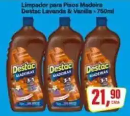 Rede Supermarket Limpador para pisos madeira destac lavanda & vanila oferta