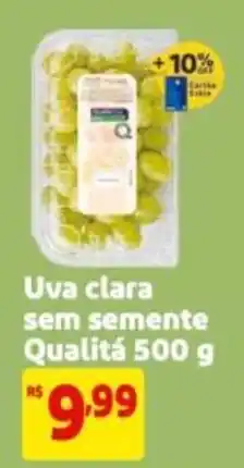 Mercado Extra Uva clara sem semente qualitá oferta