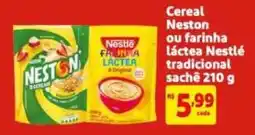 Mercado Extra Cereal Neston ou farinha láctea Nestlé tradicional oferta