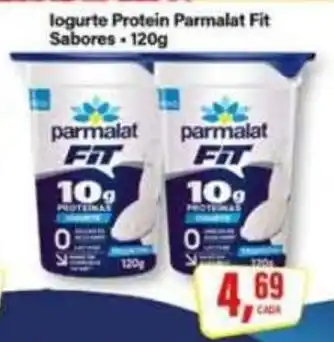 Rede Supermarket Iogurte Protein Parmalat Fit oferta