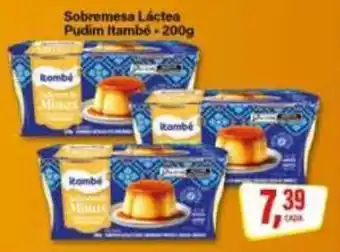 Rede Supermarket Sobremesa Láctea Pudim Itambé oferta