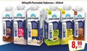Rede Supermarket Wheyfit Parmalat Sabores oferta