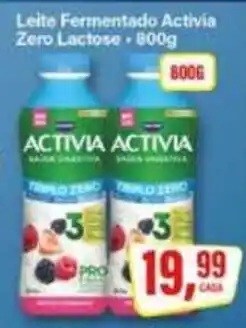 Rede Supermarket Leite fermentado activia zero lactose oferta
