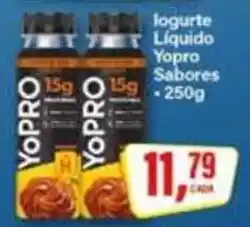 Rede Supermarket Iogurte Líquido Yopro Sabores oferta