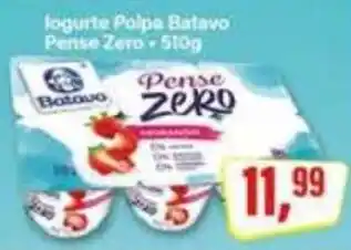 Rede Supermarket Iogurte polpa batavo pense zero oferta